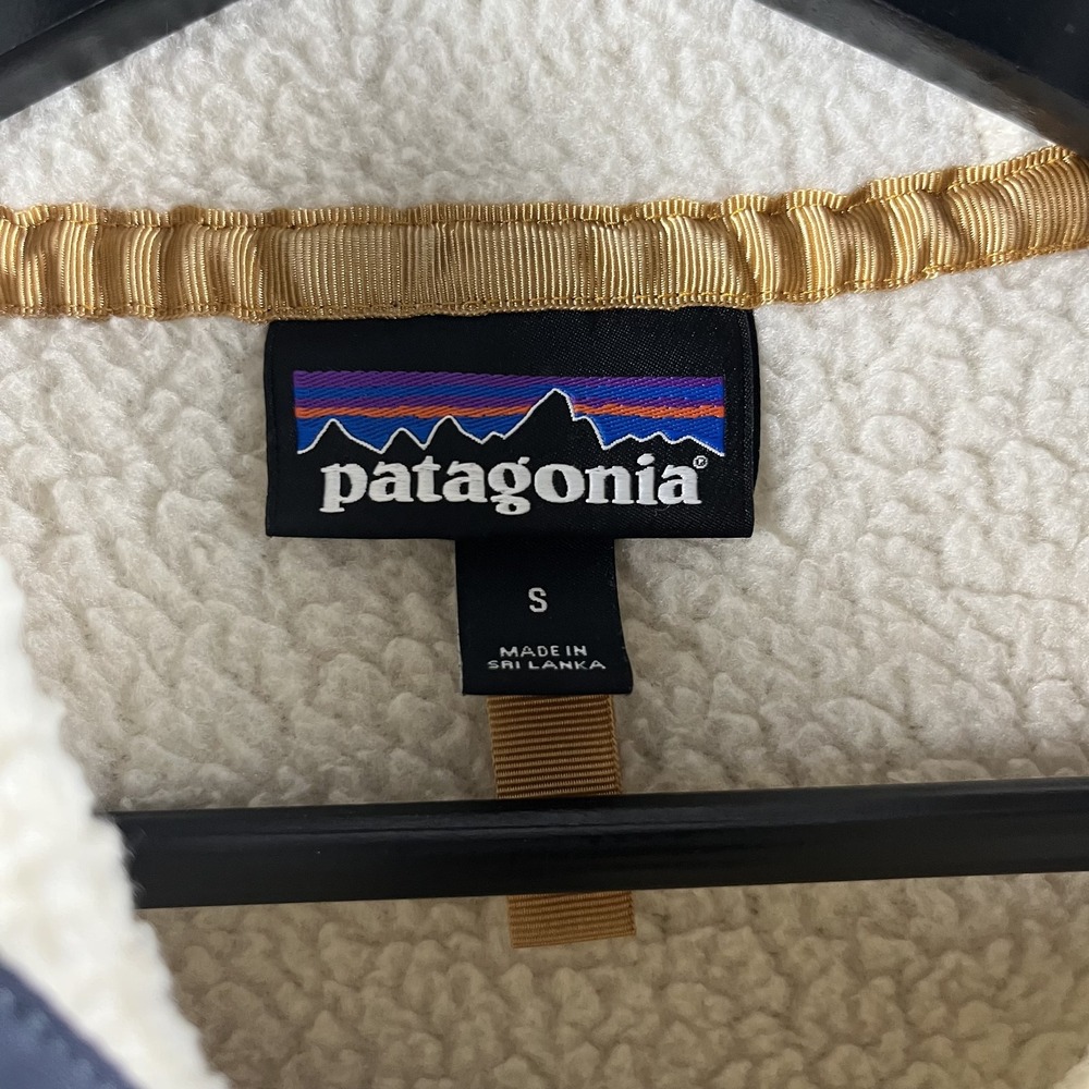 Patagonia Women's Retro Pile Fleece Hoody Jacket Small - Picture 3 of 6
